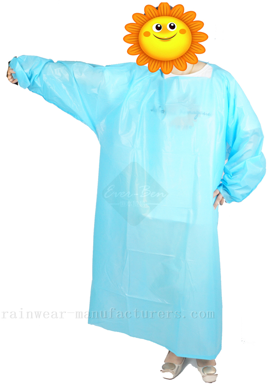 plastic isolation gowns supplier